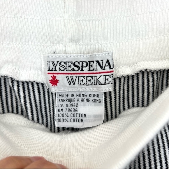 Vintage Matching Set 2-Piece Top and Pant Set Lysespenard Weekend Canada Large - Picture 12 of 14